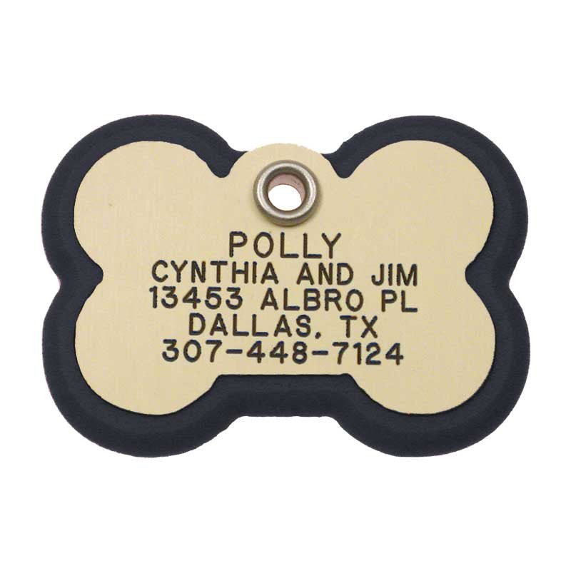 Bone Frame Tag, - Lucky Pet